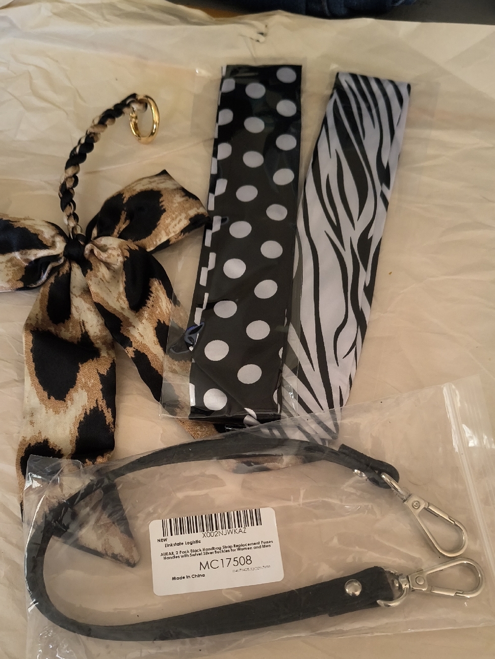 4 Piece Bag Accessories Bundle